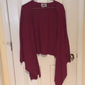 Maroon Cardigan